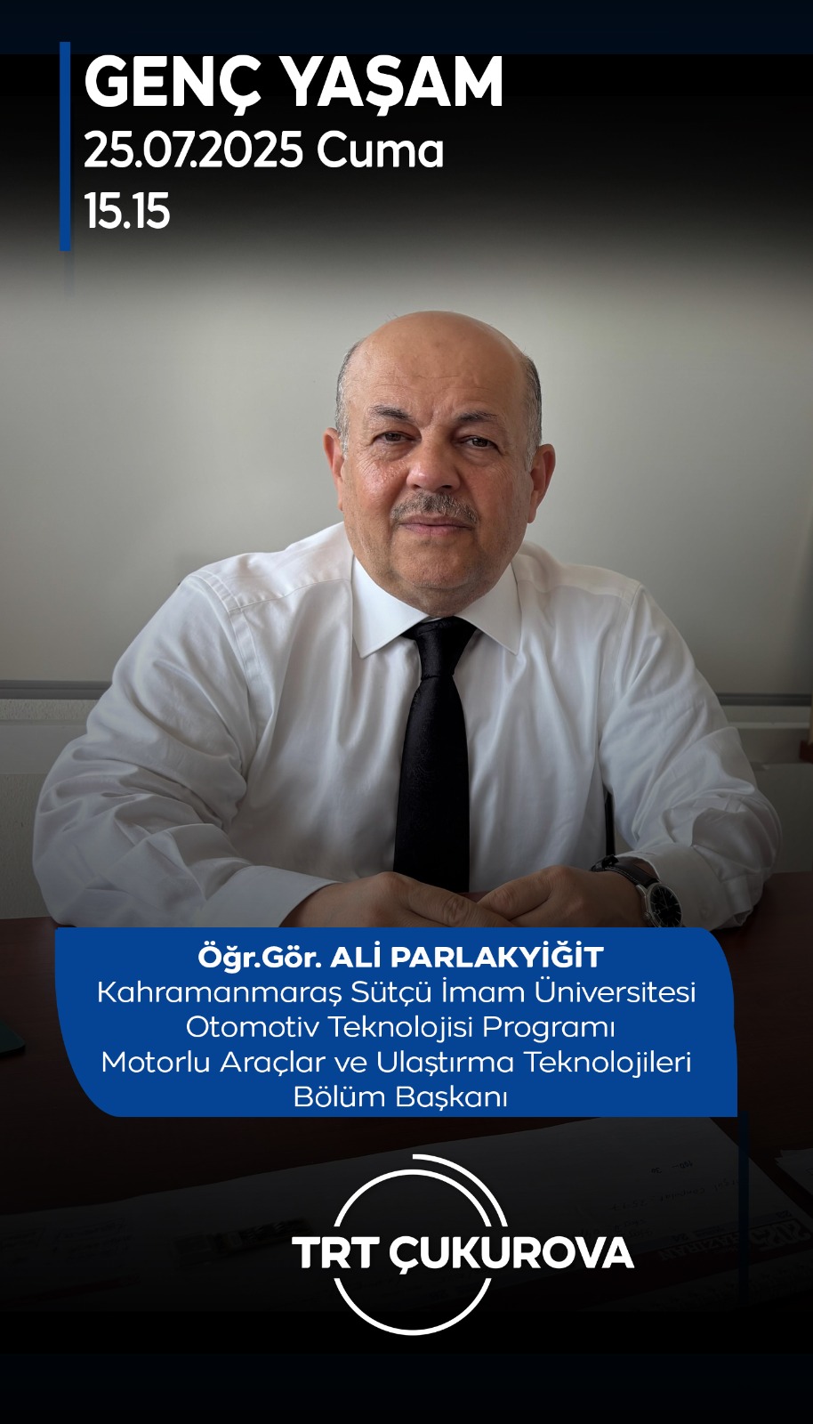 TRT Çukurova Radyo - Genç Yaşam Programı: Otomotiv Teknolojisi Programı Tanıtımı